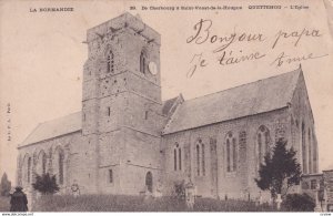 QUETTEHOU, Manche, France, 1900-1910s; La Normandie, De Cherbourg A Saint Vaa...