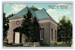 Vintage Christ Church, Irvingston, VE. Postcard F115E