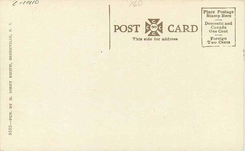 Greenville Rhode Island Smithville Savings Bank Smith C-1910 Postcard 21-8522