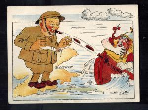 Mint WW2 England Postcard Reppeling the Hun Invaders