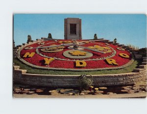 Postcard The Floral Clock at Queenston Niagara Falls Canada