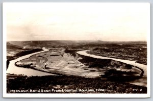 RPPC~Tennessee~Moccasin Bend Seen From Lookout Mountain~Real Photo Postcard