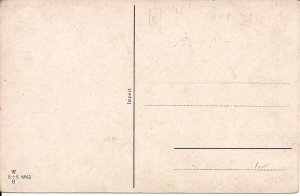 Leopard Attacking Exotic Bird, Animals, Art, Painting 1910's T