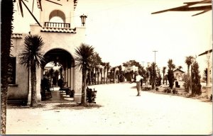 Vtg Regina Apartments Monterrey Nuevo León Mexico RPPC Real Photo Postcard