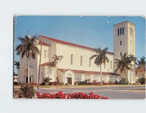 Postcard Beautiful St. Anthony's Catholic Church, Fort Lauderdale, Florida