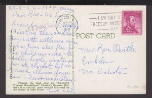 Florida Cypress Gardens - America's Tropical Wonderland pm1960 - Chrome