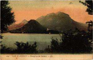 CPA Lac d'ANNECY DUINGT vu de TALLOIRES (618441)