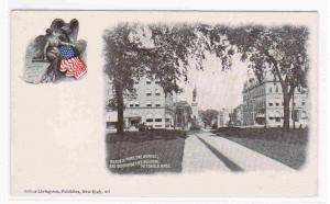 Wendell Park Buildings Pittsfield MA 1905c postcard