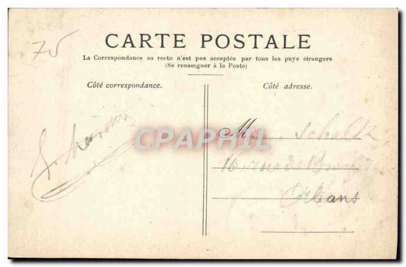 Old Postcard Paris Boulevard Des Capucines