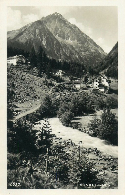 Austria Post card picturesque Ranalt panoramic view