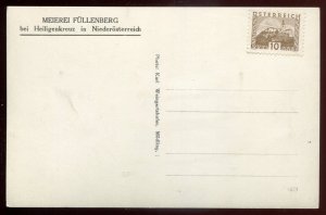 h2445 - AUSTRIA Heiligenkreuz 1930s Meierei Fullenberg. Real Photo Postcard