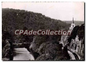 Modern Postcard Arcy sur Cure Yonne Valley of the Cure Eglise Ste Andree