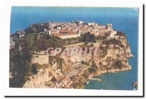 Principality of Monaco Old Postcard The Rock of Monaco