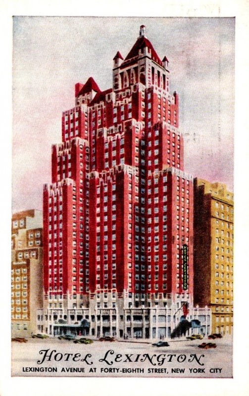 New York City Hotel Lexington 1956