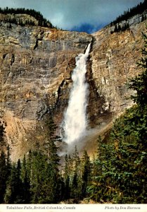 Canada British Columbia Yoho National Park Takakkaw Falls