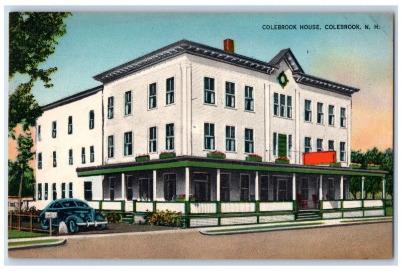 c1950's Colebrook House Colebrook New Hampshire NH Unposted Postcard 