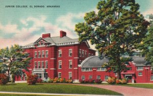 El Dorado AR-Arkansas Junior College Community Campus Building Vintage Postcard