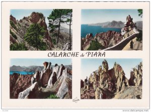 RP: La Corse , Ile de Beaute - Calanche de PIANA  , France , 30-50s
