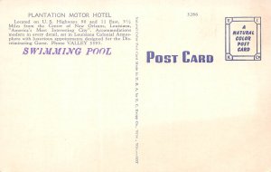 New Orleans, Louisiana, Plantation Motor Hotel, AA373-18