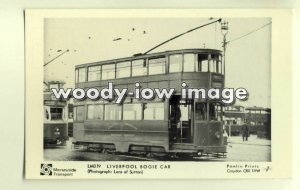 pp1752 - Liverpool Tram - Pamlin postcard