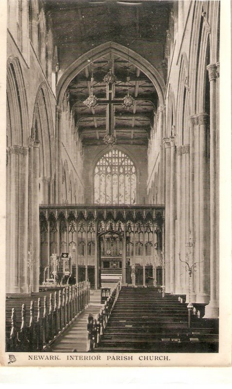 Newark. Interior Paris Church Tuck Glosso Series PC #1089