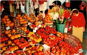 Florida Sarasota Tropical Fruit Shippers Fruit Display