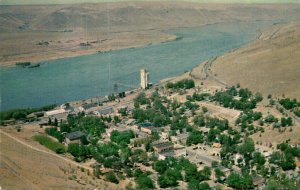 Oregon Aerial View Of Arlington and Columbia River