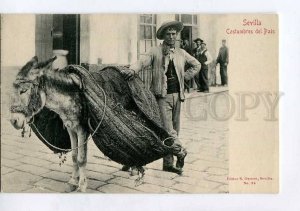 415621 SPAIN SEVILLA Customs of Country Vintage Garzon postcard