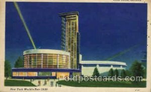 Glass Center Bldg. New York Worlds Fair 1939 Exhibition 1939 crease right bot...