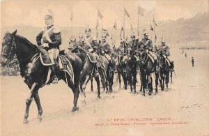 Italy Military Cavalleria Savoia Calvary Vintage Postcard JH231106