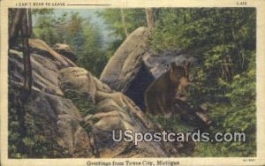 Bear - Tawas City, Michigan MI Postcard