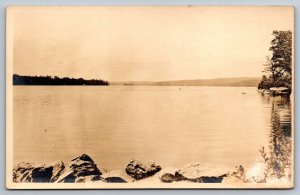 RPPC Lake Scene Colorado   Real Photo  c1915