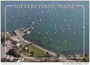 Aerial View Of Pepperrell Cove Kittery Point Maine