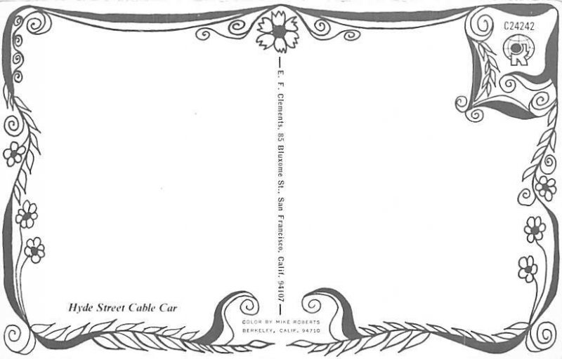 Hyde Street Cable Car San Francisco CA