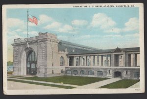 Maryland ANNAPOLIS Gymnasium US. Naval Academy pm1930 ~ WB