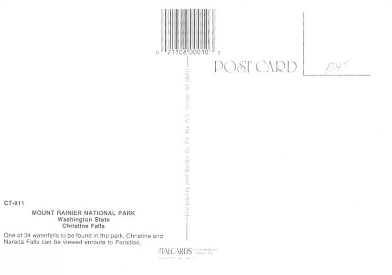 Mt Rainier National Park - Washington