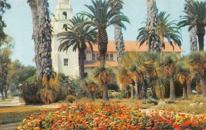 BEVERLY HILLS, California CA  ~ PARK & CHURCH OF THE GOOD SHEPHERD   Postcard
