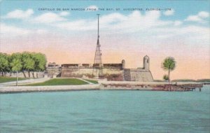 Florida St Augustine Castillo De San Marcos From The Bay