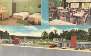 Burnside Kentucky 7 Gables Motel and Restaurant Vintage Postcard AA39724