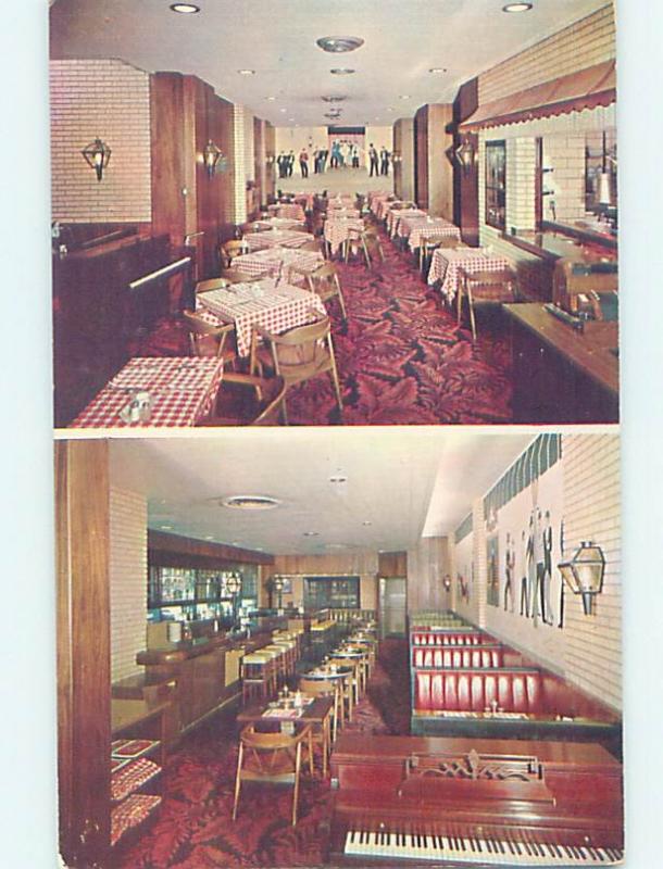 Unused Pre-1980 RESTAURANT SCENE Cincinnati Ohio OH B8953