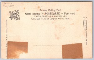 K29/ Interesting Postcard c1910 German Ship RPD Grosser Kurfurst Flags 21