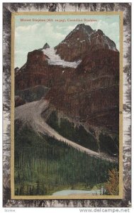 Mount Stephen (Alt. 10,523), Canadian Rockies, British Columbia, Canada, 1910...