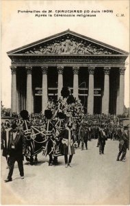 CPA AK PARIS Funerailles de M. Chauchard 1909 (971911)