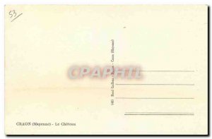 Old Postcard Craon Mayenne Le Chateau