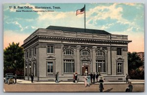 US Post Office Morristown Tenn C1910's Postcard T18