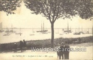 le Quai et le Port Pauillac, France, Carte, Unused 