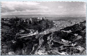 Postcard - Partial view from Sacro Monte - Granada, Spain