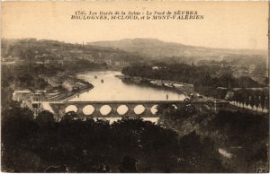 CPA SEVRES BOULOGNE SAINT-CLOUD - MONT-VALERIEN - Le Pont (1322288)