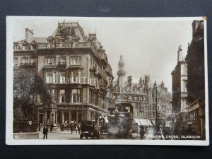 Scotland GLASGOW Charing Cross showing POST OFFICE c1926 RP Postcard