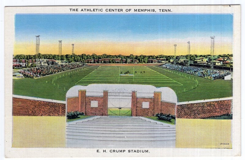 The Athletic Center Of Memphis, Tenn, E. H. Crump Stadium